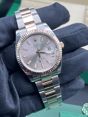 Rolex datejust 41mm sundust - rolex,