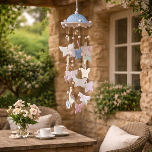 Handcrafted ceramic butterfly - handcrafted,