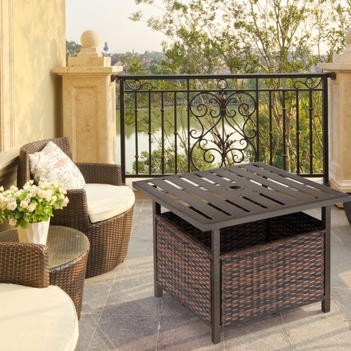 Outdoor rattan wicker coffee - outdoor,