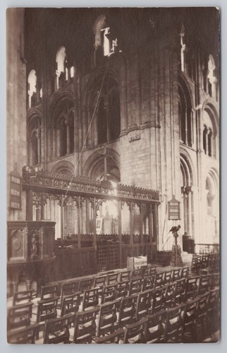 Church interior with - , gothic