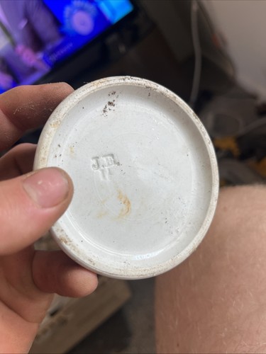 Antique victorian ointment pot - ointment,