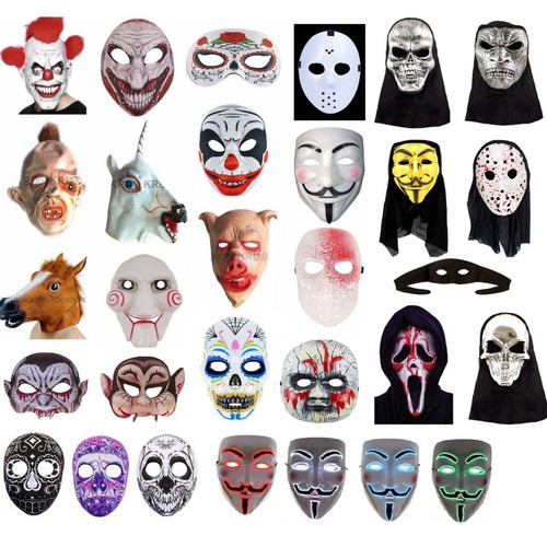 Scary halloween masks - scary,
