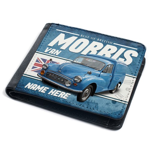 Personalised morris van wallet - personalised,