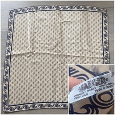 VINTAGE JAEGER 100% SILK SCARF