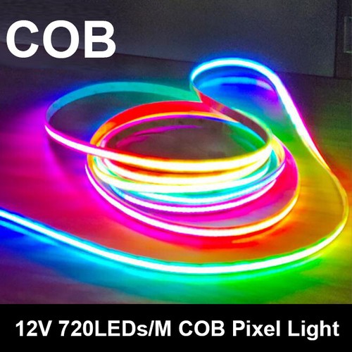 12v 24v ws2811 cob rgb - 24v,