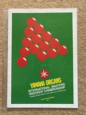 Yamaha Organs Snooker International Programme 1981