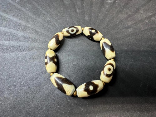 Vintage fire offering - offering, dzi