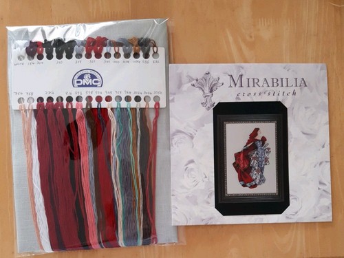 Mirabilia red cross - stitch, kit