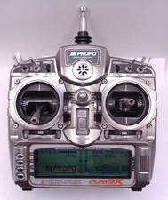 JR PCM9X 9 CHANNEL TRANSMITTER 35MHZ IDEAL 2.4GHZ CONVERSION MODE 2 THROTTLE