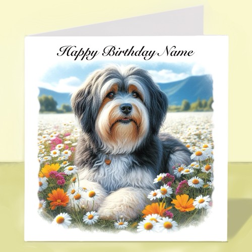 Personalised tibetan terrier - personalised,
