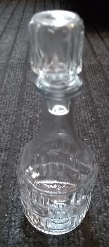 Retro small glass decanter - retro,