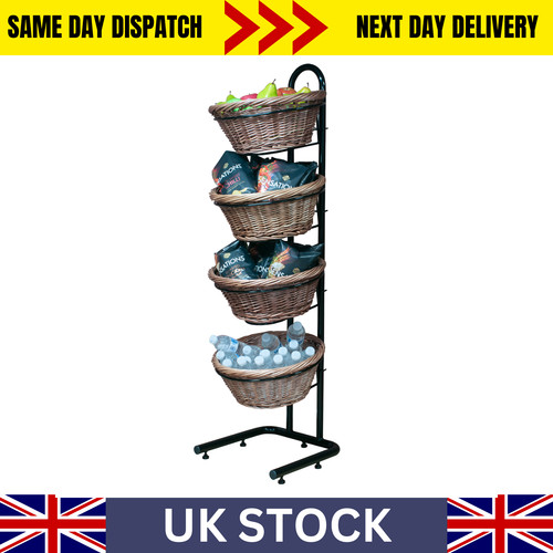 Tier wicker basket stand - tier,