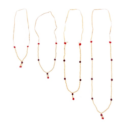Tulsi rudraksha haar beads - haar,