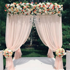 10x10ft Wedding Canopy Chuppah 2 Way Use Backdrop Stand Stage Trade Show Display