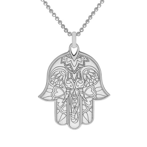 Cartergore hamsa hand silver - hamsa,