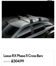 Lexus RX Phase 5 Cross Bars