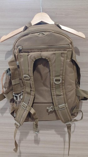 Expandable backpack brown - expandable,