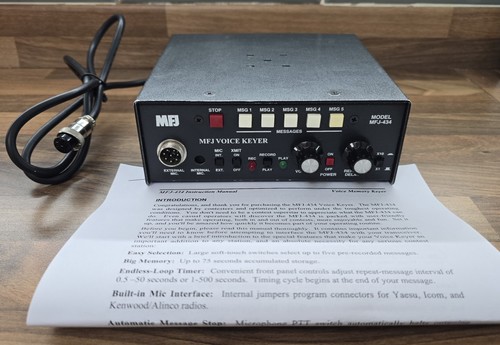 Mfj 434 voice keyer - mfj-434,