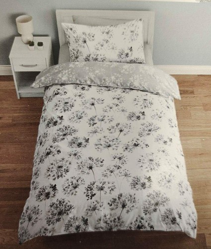 Single bedding grey - single, allium