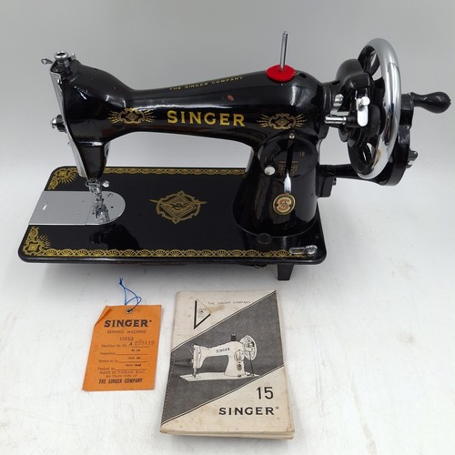 Singer hand crank - singer,