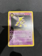 Dark Alakazam 1st edition Team