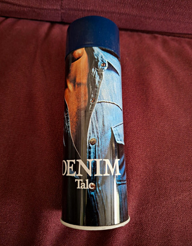 Denim vintage talcum - vintage, powder