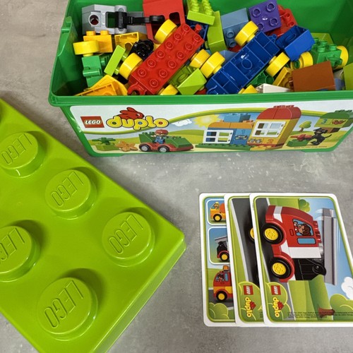 Lego duplo storage box - lego, filled