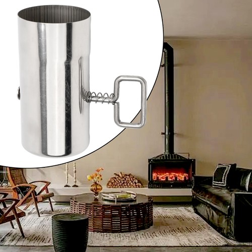 Stove pipe with damper - stove,