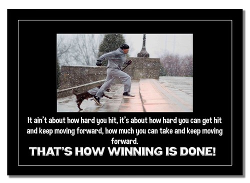 Rocky balboa winning - rocky,