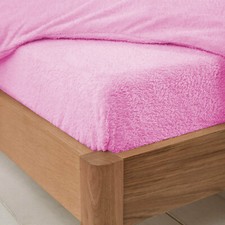 Extra Deep Teddy Bear Fleece Fitted Sheet Cover Sherpa Thermal Warm Bedding Set