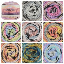 King Cole Safari Chunky 150g Knitting Yarn 100% Premium Acrylic Crochet