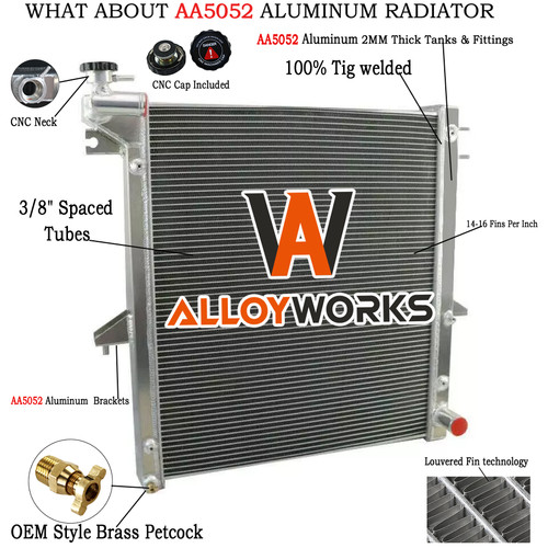 Row radiator aluminium for - radiator,