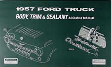 1957 Ford Pickup und Panel Truck Body Und Rand Montage Manuell F100 F250 F350