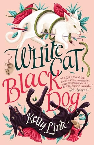 White cat black dog - white,