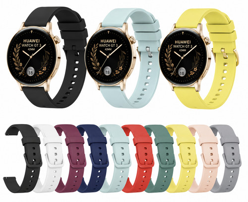 Silicone watch strap - watch,