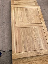 Solid Oak Extendable Dining Table Seats 6 Very Good Condition