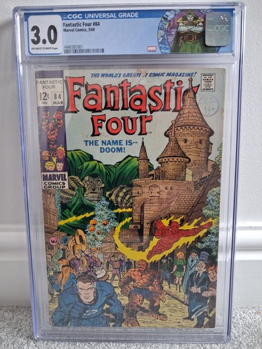 Fantastic four 1969 cgc - fantastic,