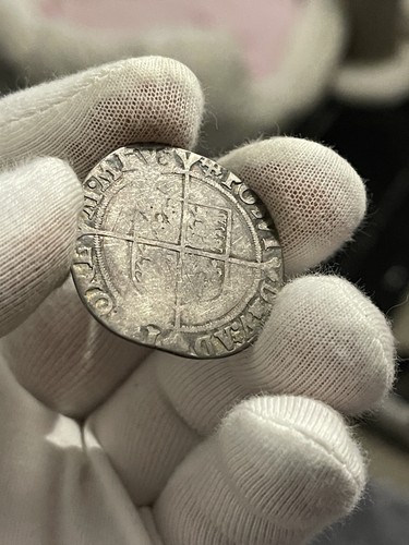 Elizabeth first hammered coin - elizabeth,