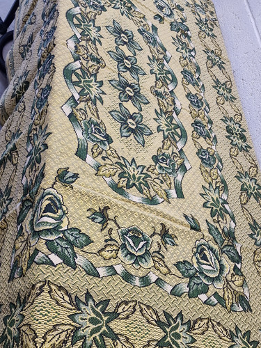 Traditional floral woven - traditional,