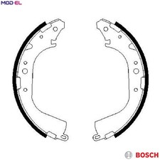 BRAKE SHOE SET 0 986 487 354