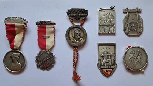 Shooting medals - medals, 8