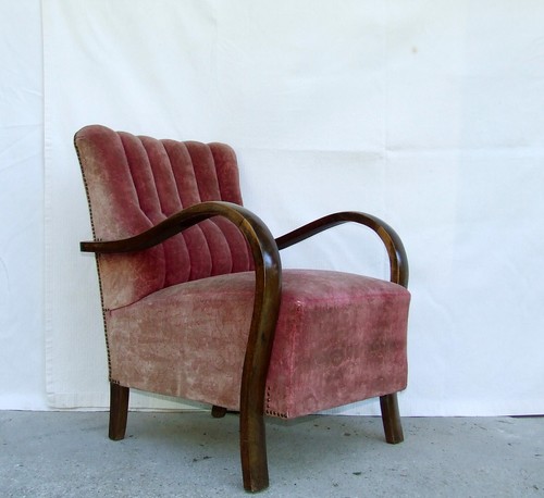 Art deco armchair - art,