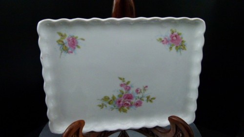 Antique small rectangular - , tray