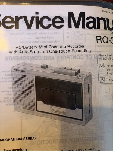 341a cassette player - rq-341a,