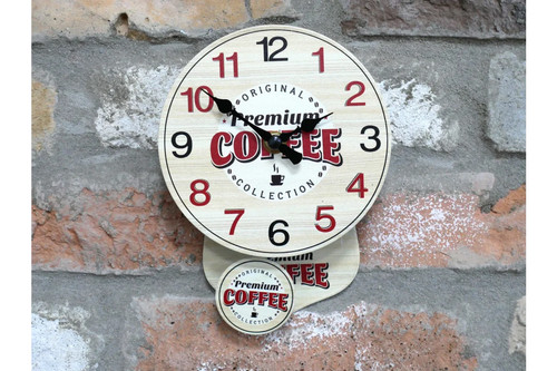 Coffee pendulum clock - pendulum,