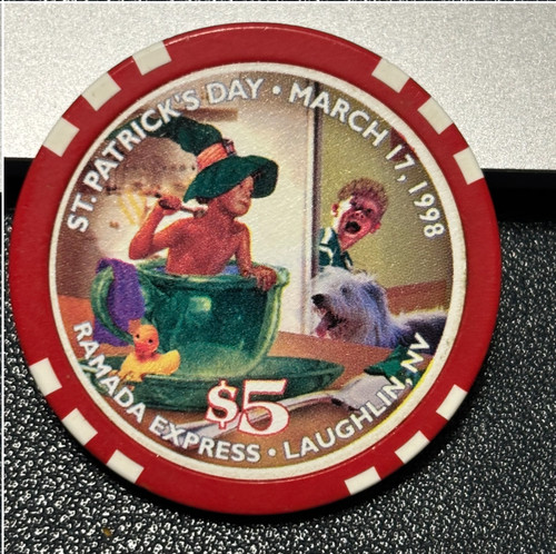 Ramada express casino chip - $5,