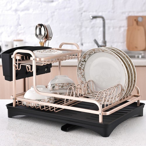 Kitchen sink dish drainer rack - kitchen,