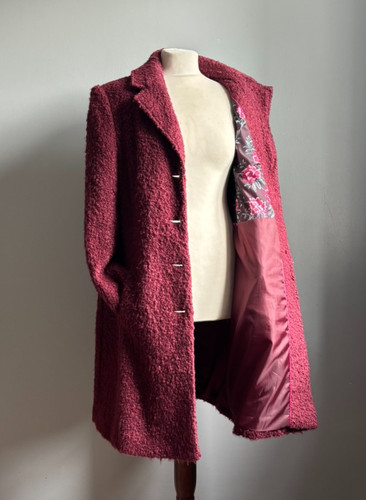 Laura ashley wool - coat, 16