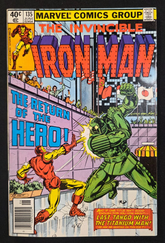 Iron man 135 - iron, marvel