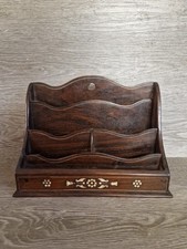 Vintage Antique Wooden Letter